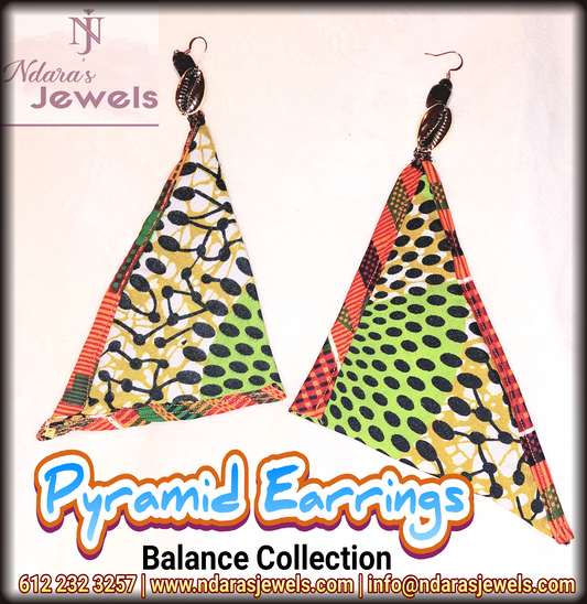 Pyramid Earrings - Balance Collection