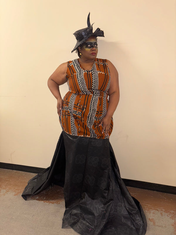 Wakanda Ma Mermaid Gown