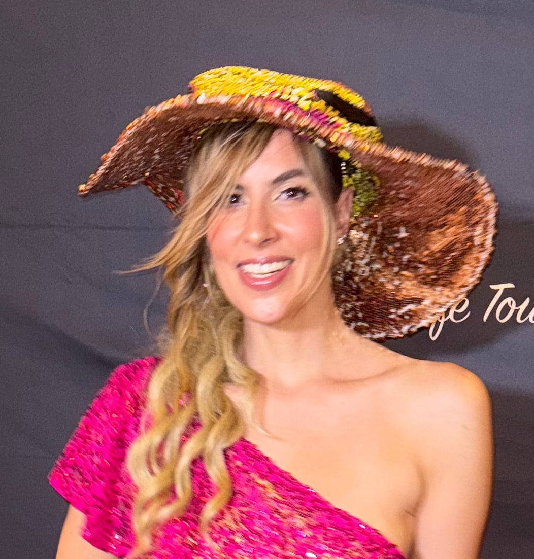 African Pink Cougar Hat