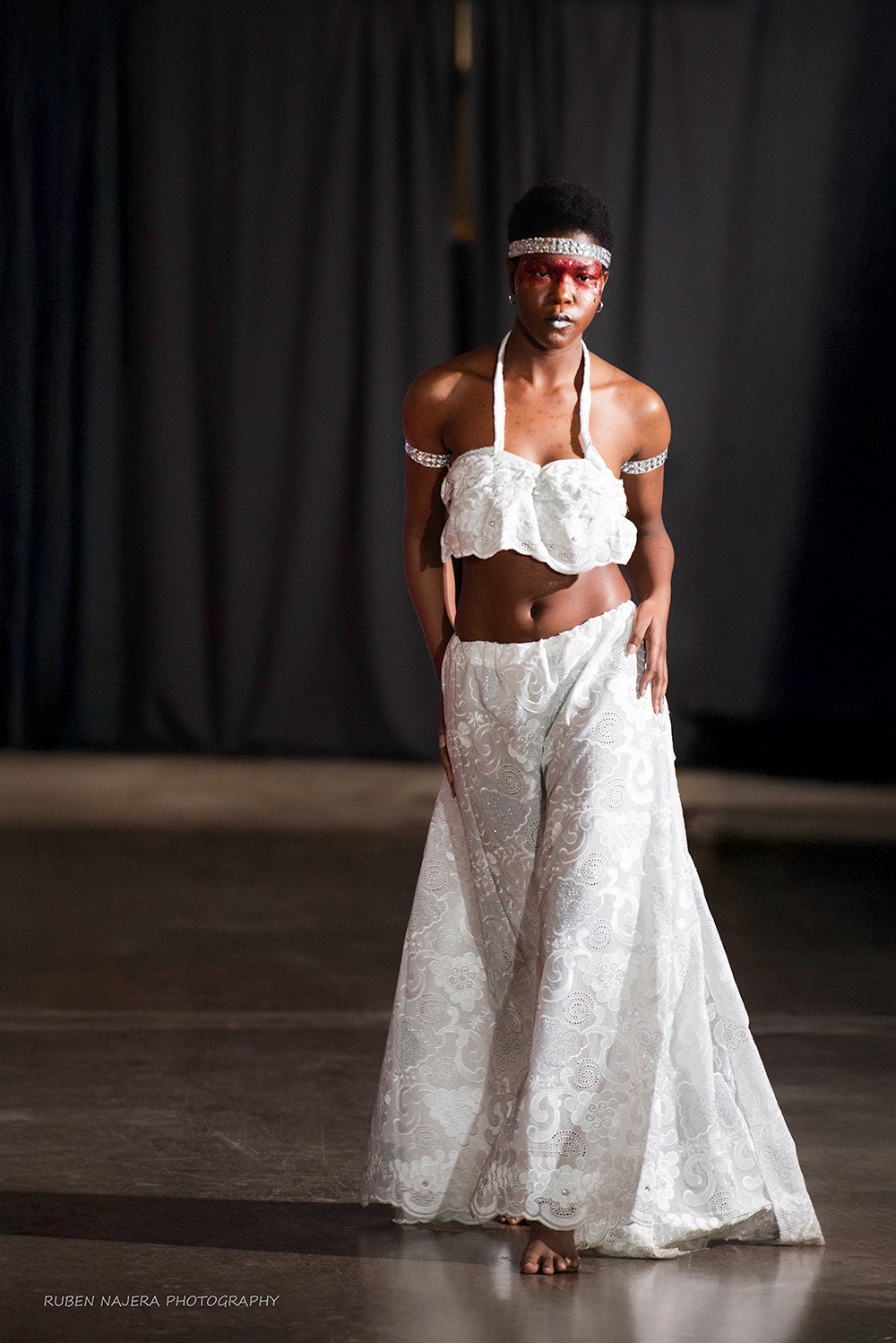 White African Lace Ensemble - King T'Challa Wakanda Collection