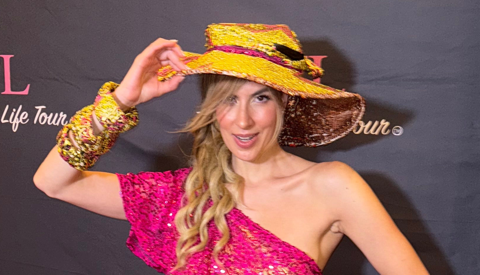 African Pink Cougar Hat