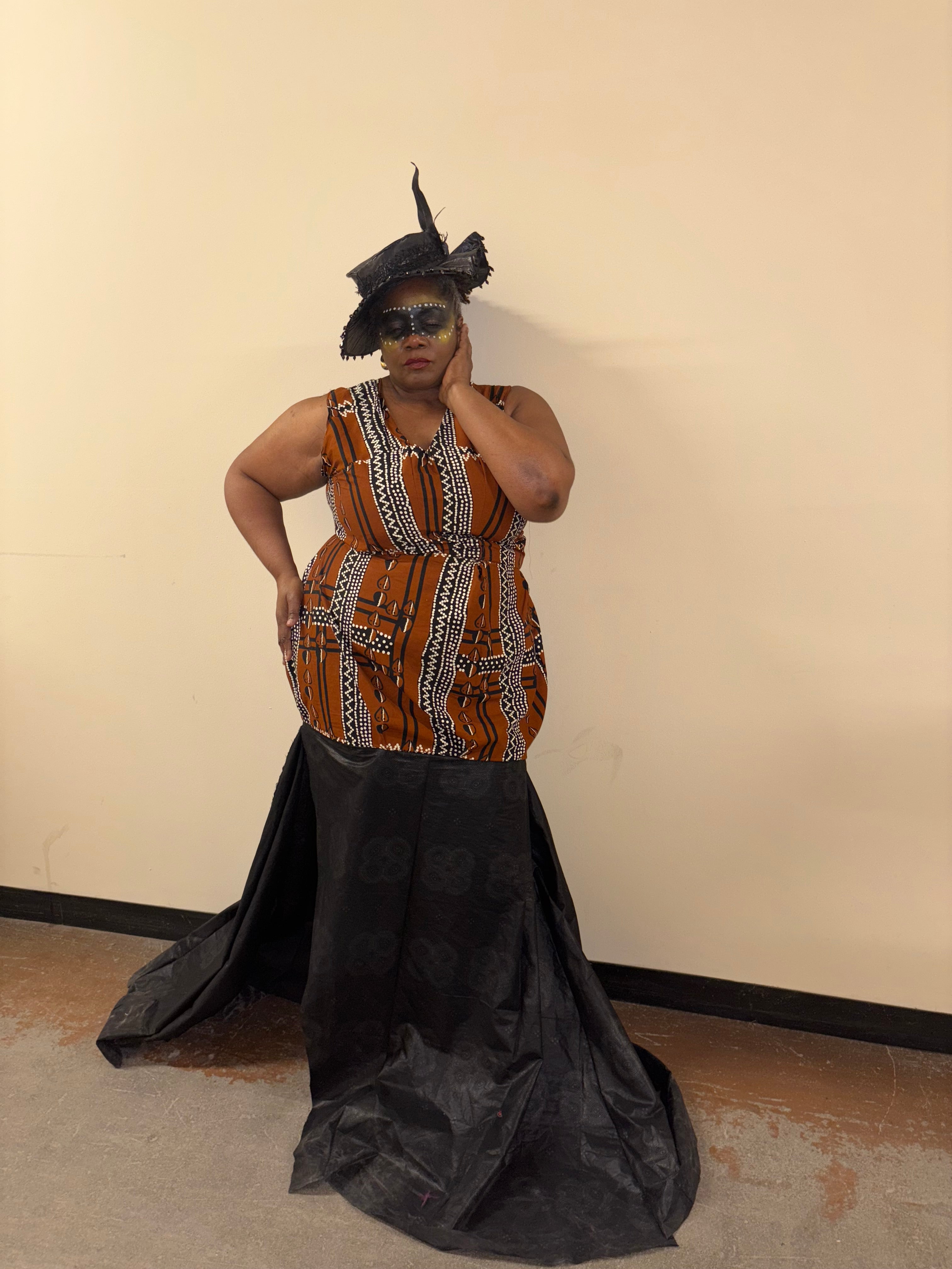 Wakanda Ma Mermaid Gown