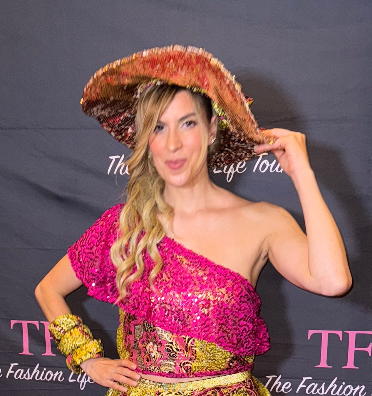 African Pink Cougar Hat