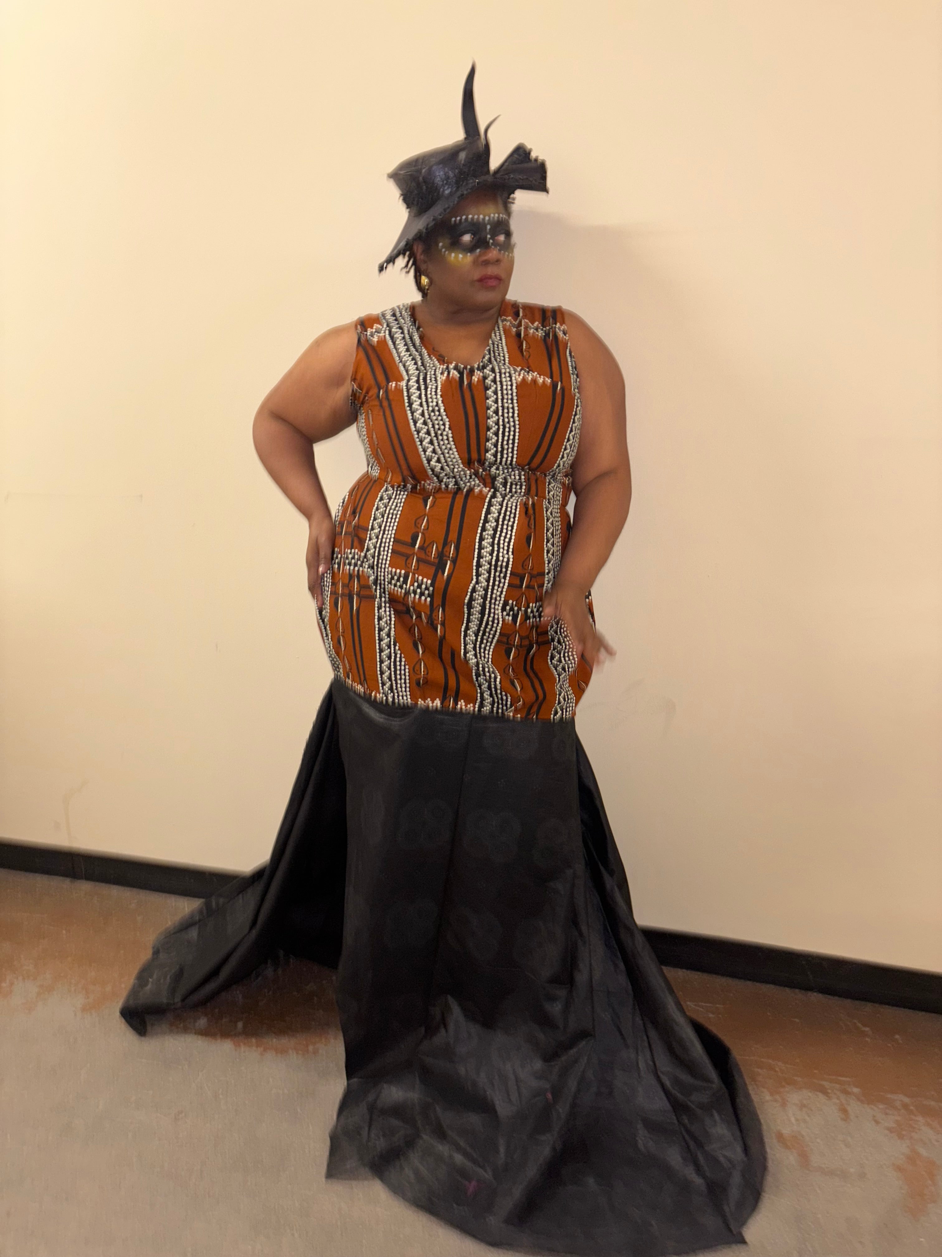 Wakanda Ma Mermaid Gown