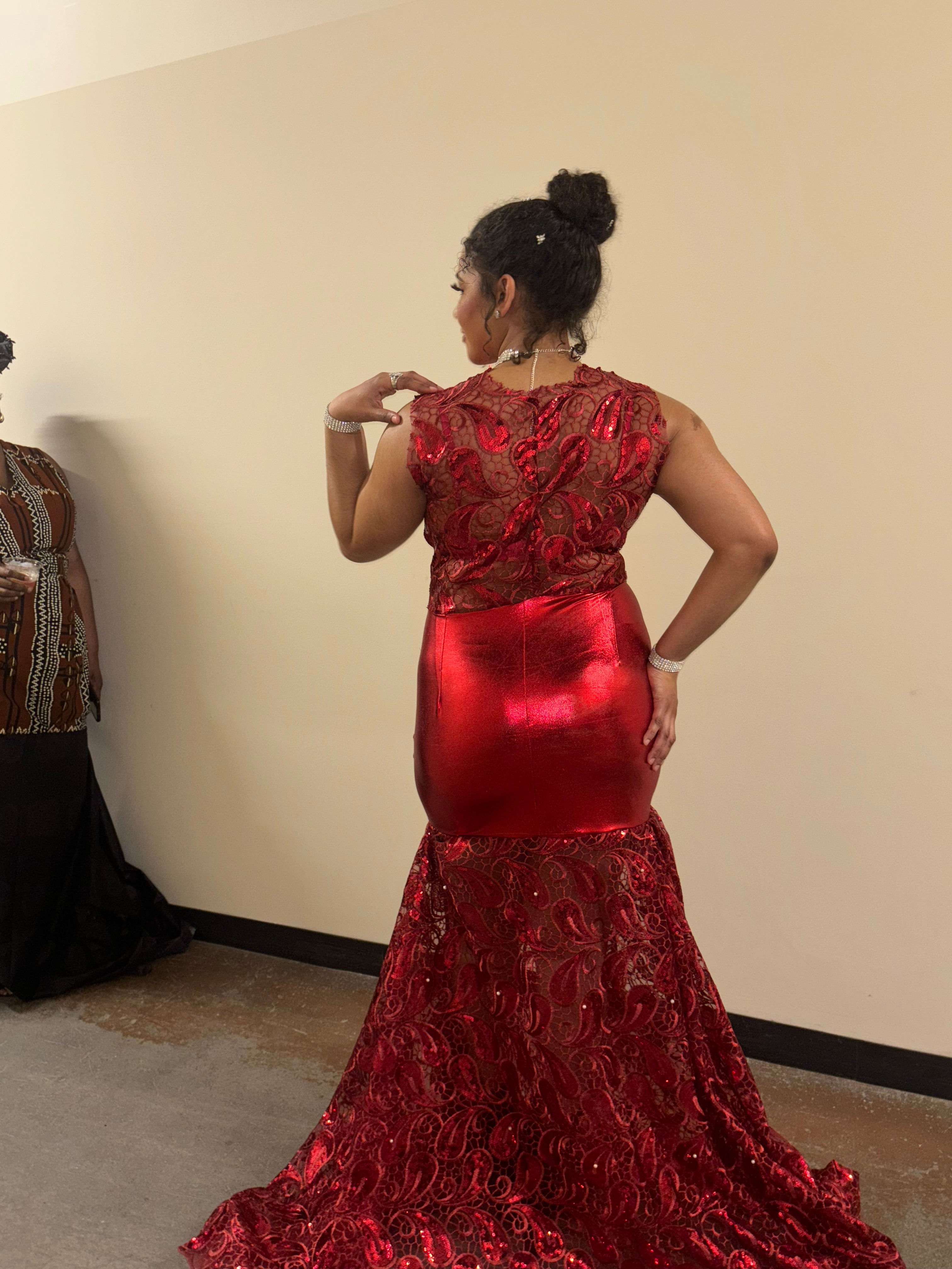 Scarlet Majesty Gown