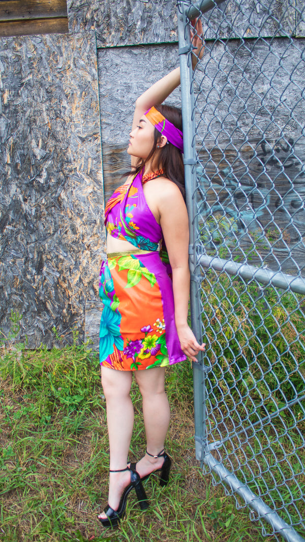 Ancient Connection - Wrap Shirt & Mini Skirt - by Ndara's Jewels