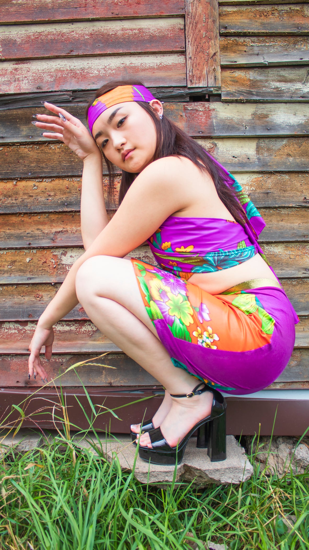 Ancient Connection - Wrap Shirt & Mini Skirt - by Ndara's Jewels