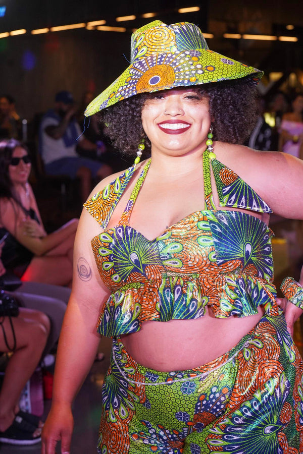 Halter & Shorts Mermaid Swim Suit