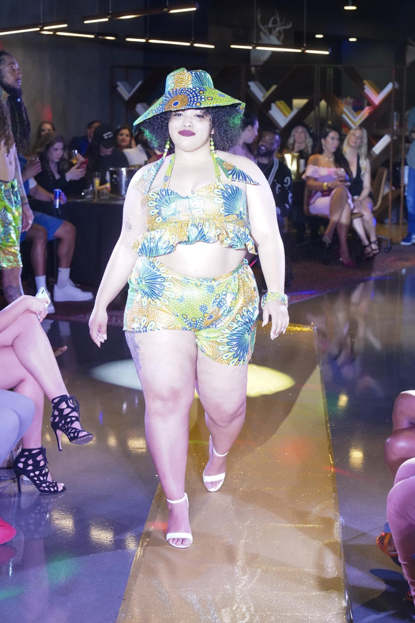 Halter & Shorts Mermaid Swim Suit