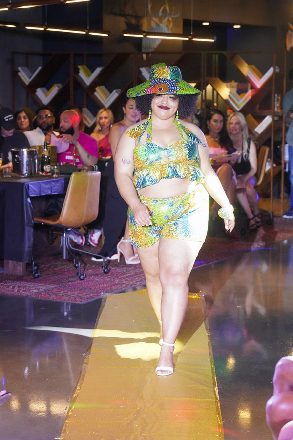 Halter & Shorts Mermaid Swim Suit