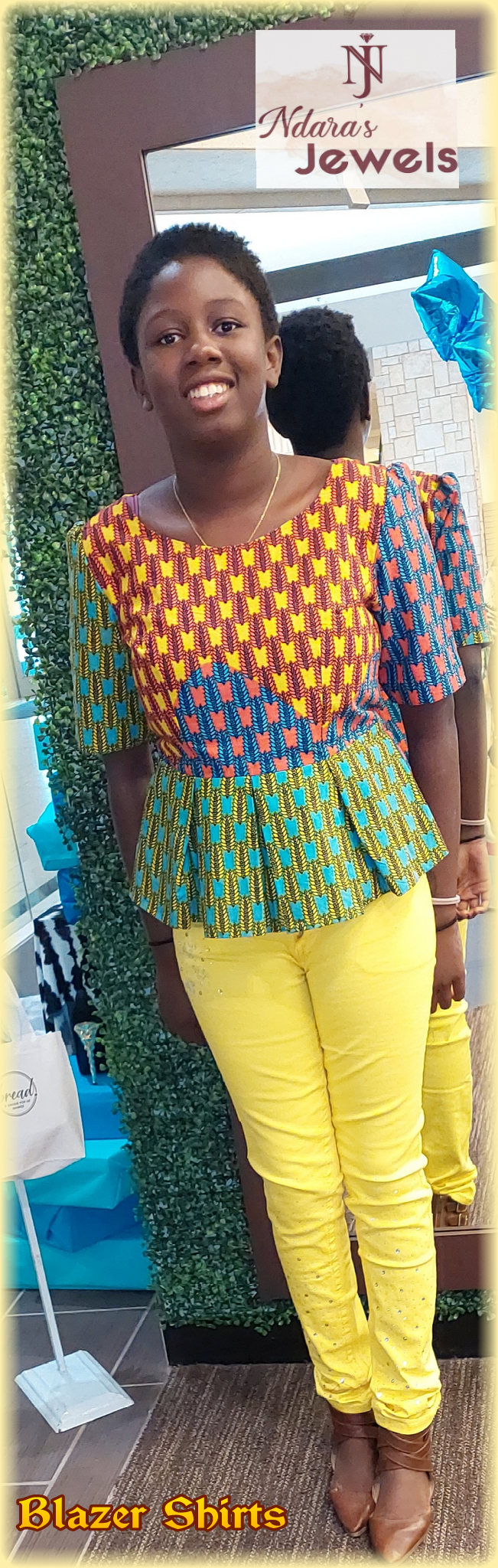 Multi colored Blazer Shirt-Ndara's Jewels