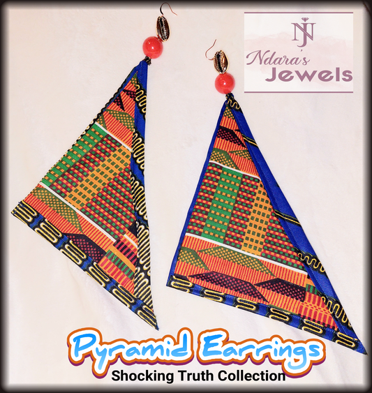 Pyramid Earrings - Shocking Truth Collection