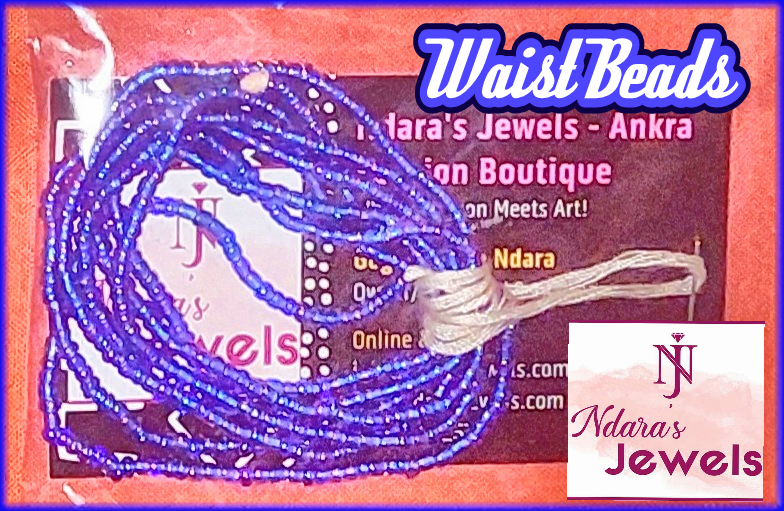 Indigo Waist Beads