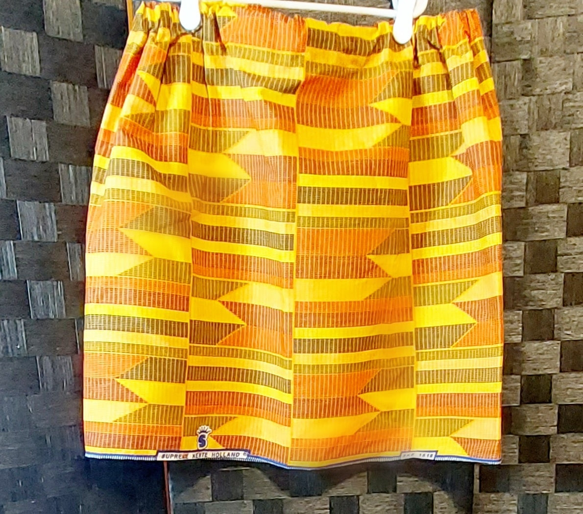 Orange Flag Mini Skirt